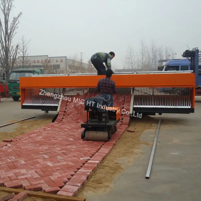 Automatic brick tiger stone paving machine price