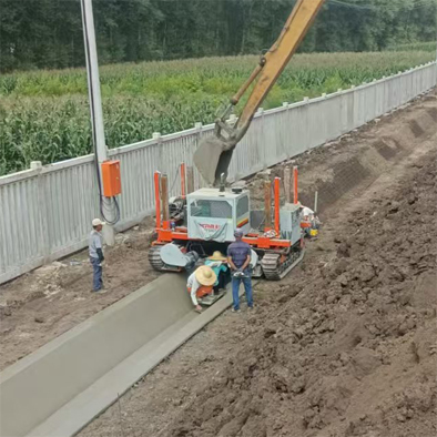 Drainage Canal | Channel Making Machine, Paving Machine