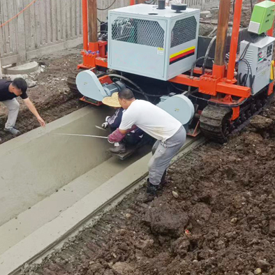 Small Water Canal Channel Lining Machine