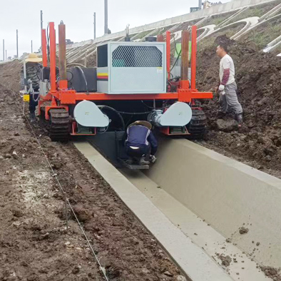 Concrete Water Channel Canal Paver Machine