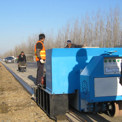 Driveway Bridge Concrete Curb Slipforming Machine