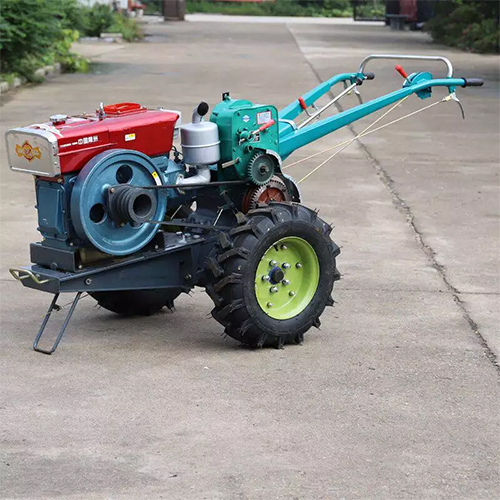 15hp Mini Walking Tractor Electric Starter Two-wheel Walk-behind Tractor