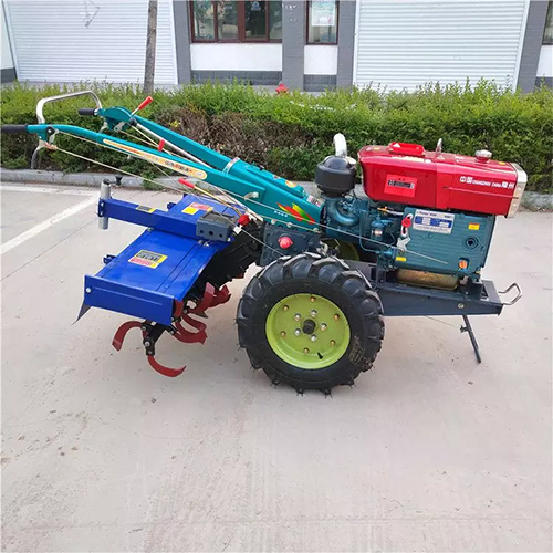 China Factory Wholesale Power Walking Tractor Cheap Price Diesel Tiller Two Wheel Mini Walking Tractor Mini Farm Tractor